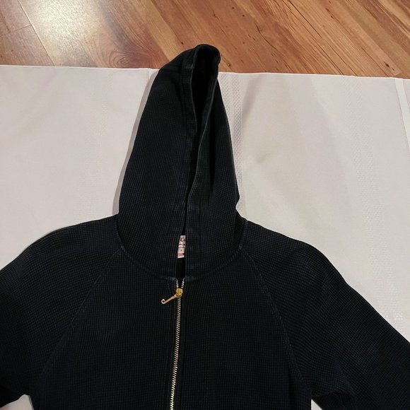 Juicy Couture Navy Hooded Jacket sz S - Picture 9 of 16